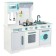 Children's wooden game kitchen "Bloom Style" with 4 objects of dishes