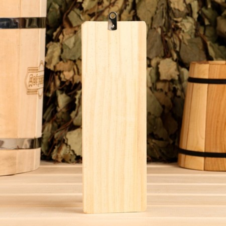 Thermometer alcohol "bottle", wooden 140 s-3