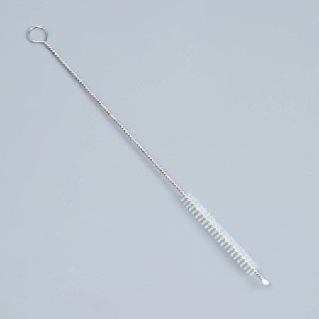Brush for cleaning a smoking tube, 16.5 x 3 x 0.6 cm