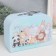 Cardboard Cardboard chest "Cute animals" 25x10x18.5 cm