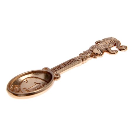 Spoon of a rake “Money”, 4.6 x 1.2 cm.-4