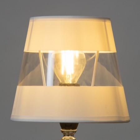 Obazhur "Turman" White E14 15x15x13 cm-4