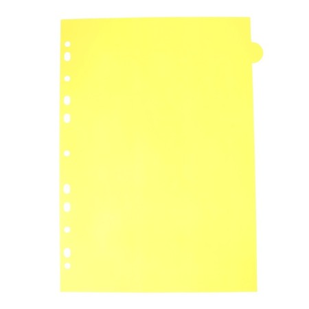 A4 sheet separator (245 x 305 mm), color, 12 sheets, "Devente. Pastel", polypropylene 140 μm, individual packaging-6