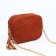 Bag Cross-Bodi with a zipper, the color is red