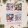 Set of mini -postcard "Happy New Year! - 3" 20 pieces, 7.5 x 10.5 cm