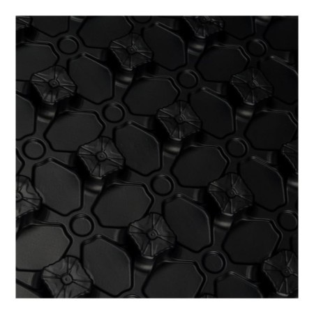 Mats Stout SMF-0001-110802, 1100x800x20 mm, for warm floor, with bobs, black-2