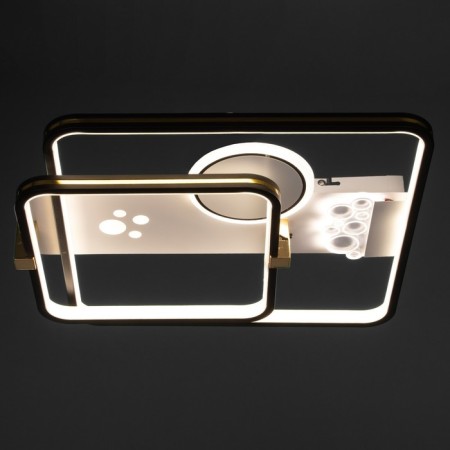Luer with DPD "Simp" LED 130W black and white 50x50x10 cm Bayerlux-3