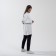 SL shirt, slanting bar, 50-52, white
