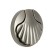 Handle button Cappio RK133 furniture, graphite color