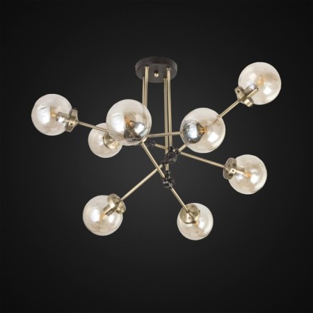 Cutilux Cutilux chandelier CL105185 85x85x50 cm, 5x40W, E14, brown color-1