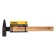 Denzel 10426 locksmith hammer, forged square fighter, bean handle, 200 g