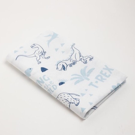 Diaper "Baby I" Wild One 75*120 cm, calico, cotton 100%