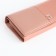 Women's wallet on magnets, pink color