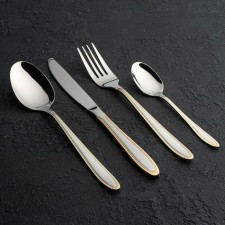 A set of cutlery made of stainless steel Magistro, 24 objects, silver color