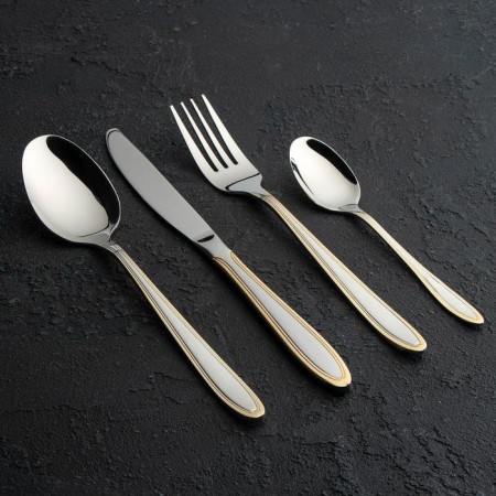 A set of cutlery made of stainless steel Magistro, 24 objects, silver color