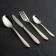 A set of cutlery made of stainless steel Magistro, 24 objects, silver color