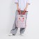 Backpack School Textile Nazamok, 38x27x13 cm, lilac color