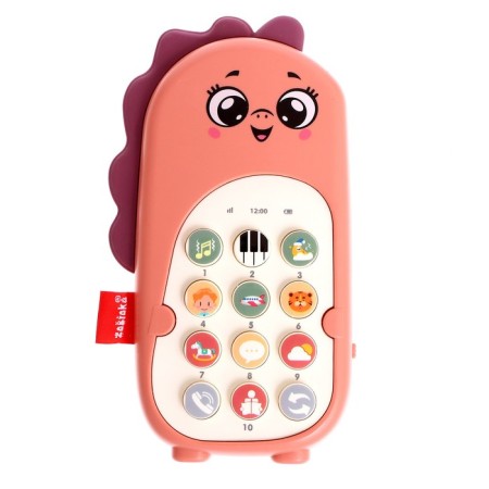 Musical phone "Little Dragon", sound, purple color-2