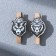 Cool Man Procher's magnets, set 2 pcs