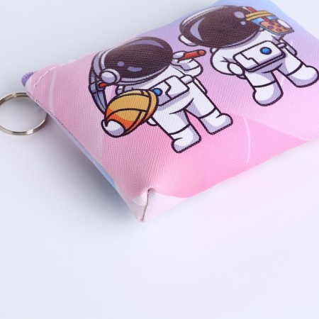 Monetnik's wallet with a zipper, color mix-3