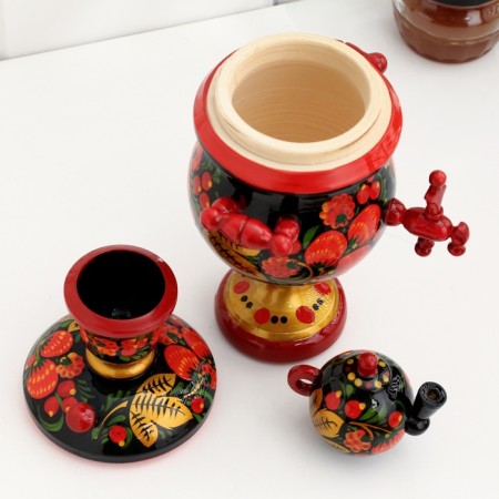 Souvenir "Samovar", Khokhloma-5