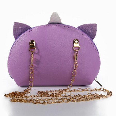 Children's bag for a girl "Magic unicorn" made of artificial leather-3