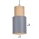 Lamp Bayerlux 1665/1gy E27 40W gray 10x10x19.8 cm