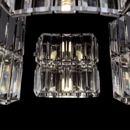 Suspension lamp Maytoni Mod083PL-06CH, G9, 6x40 W, 600x600x980 mm, Chrome-1