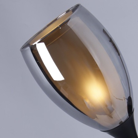 Sconces Arte Lamp Barry A7951AP-1BK, E14, 40 W, 12x18x38 cm, black-1