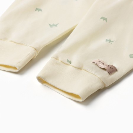 Pants children's minku, milk color, height 62-68 cm-8