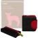 Gift set: Wallet/Key, Black/Red color