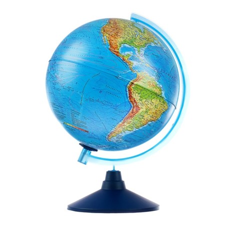 Physico-political globe "Globen", interactive, diameter 250 mm, with backlight, with glasses
