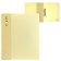 Folder on 2 rings A4, Calligrata, 40 mm, 700 μm, pocket at the end, yellow vanilla