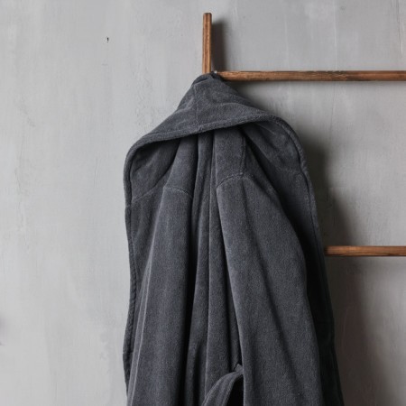 Tainted female bathrobe SL Home: Basic "Grig Sandra", size XL, 100% cotton, 420 g/m2-6