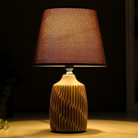 Table lamp 16243/1GR-WT E14 40W gray 20x20x32 cm-2