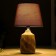 Table lamp 16243/1GR-WT E14 40W gray 20x20x32 cm