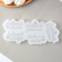 Silicone form "beloved women", 21.5 × 9.5 × 1 cm, 7.5 × 4.5 cm, transparent color