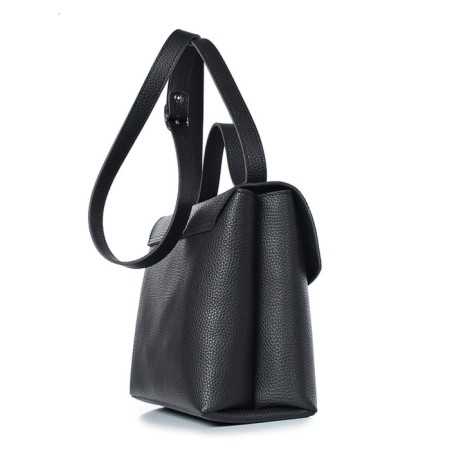 Female bag, artificial leather, 285x220x110 cm, black-3