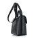 Female bag, artificial leather, 285x220x110 cm, black