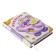 Gift notebook, A6, 100 sheets, color block, with a curly knife, PVC cover, Monster, Mix