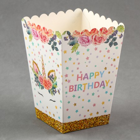 Snack-Box "Unicorn", set of 6 pcs.