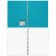 A4 notebook, 80 sheets in a cage on a spiral Erichkrause "Glance Vivid", with a plastic cover, an offset unit, white 100%, mix