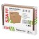 A4 hanging folders (350x240 mm) up to 80 l., Set 10 pcs., Craft cardboard, Staff, 270932