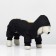 Combines for animals, winter on fleece, s (DS 20-22 cm, OG 32-34 cm, Osh 26 cm), black
