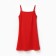 Night shirt female, red color, size 52