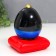 Plastic pendulum from the solar battery "Dun in a kimono with a fan" MIX 7.5x7.5x9.5 cm