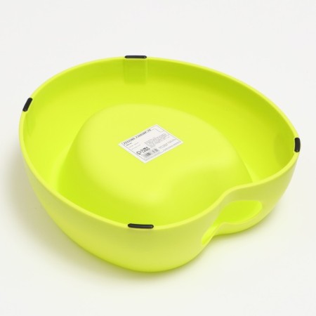Heart bowl 26.5 x 25 x 8 cm, green-3