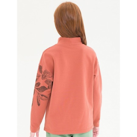 Jumper for girls, height 116 cm, copper color-2