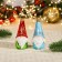 Christmas tree decoration "Merry bearded 1", in a gift package H-10cm mix
