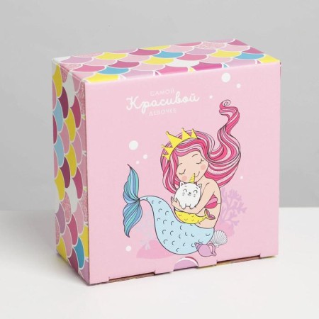 Box - Penal, Gift packaging, “Beautiful”, 15 x 15 x 7 cm-4